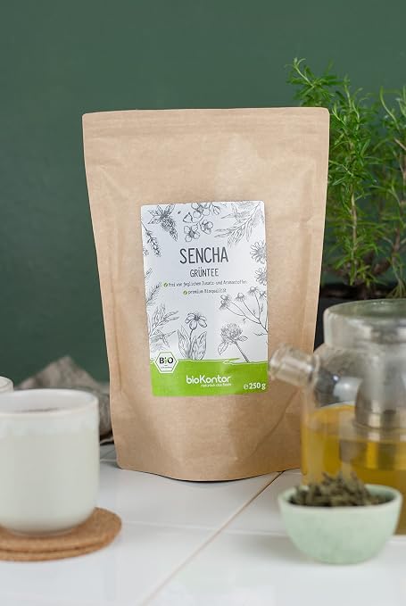 BIO Sencha Tee 500g – Grüner Tee Bio – lose geschnitten