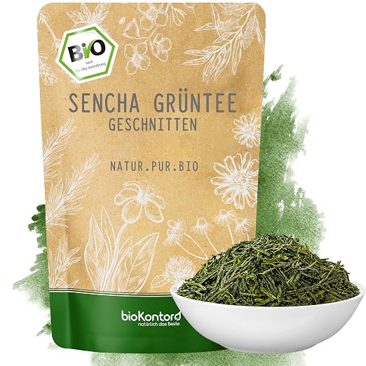 BIO Sencha Tee 500g – Grüner Tee Bio – lose geschnitten